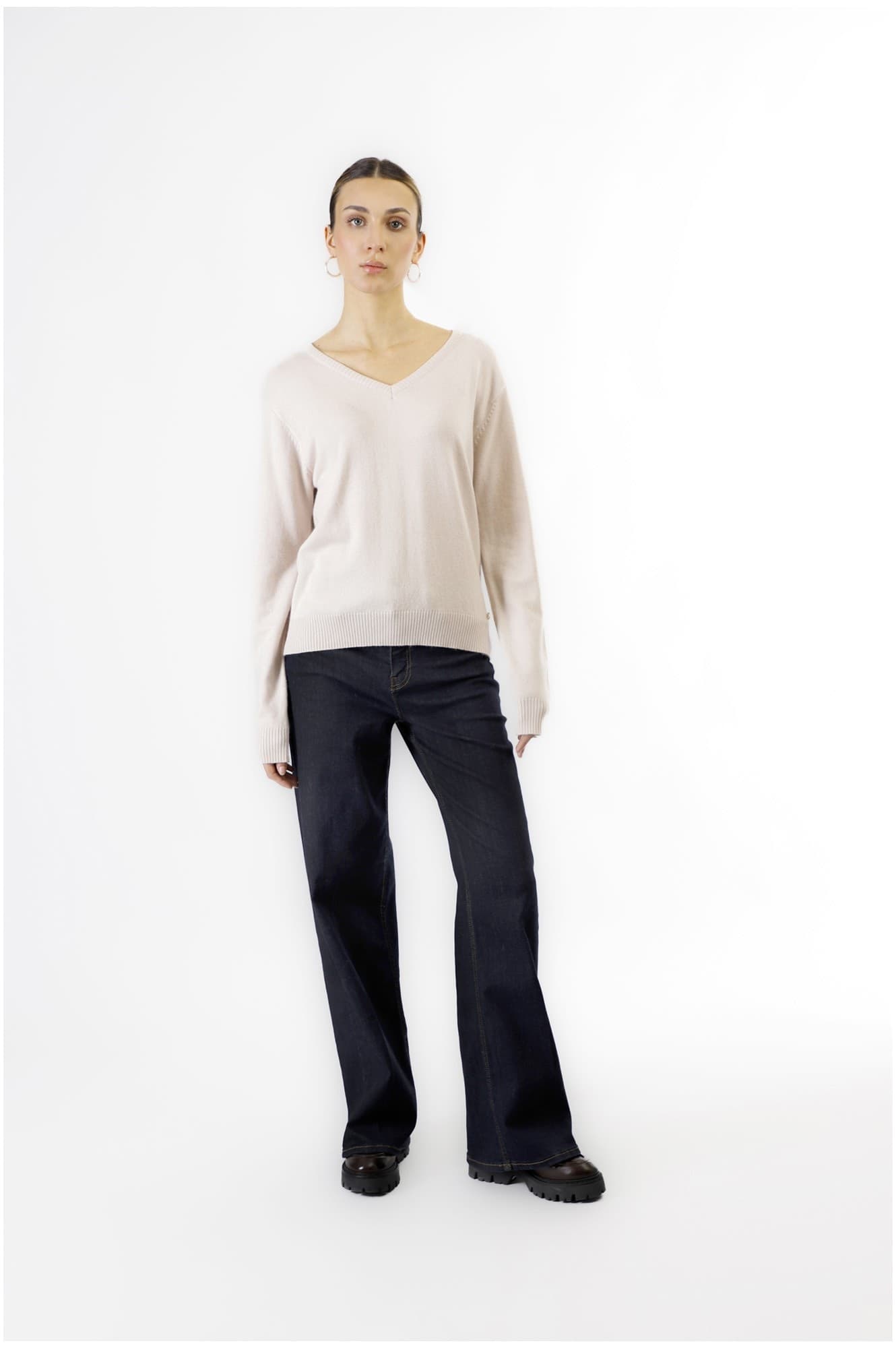 MAGLIA BASIC SCOLLO A V in Maglie pigiama 3A Moda Mare Sport - Bellaria Igea Marina, commercioVirtuoso.it