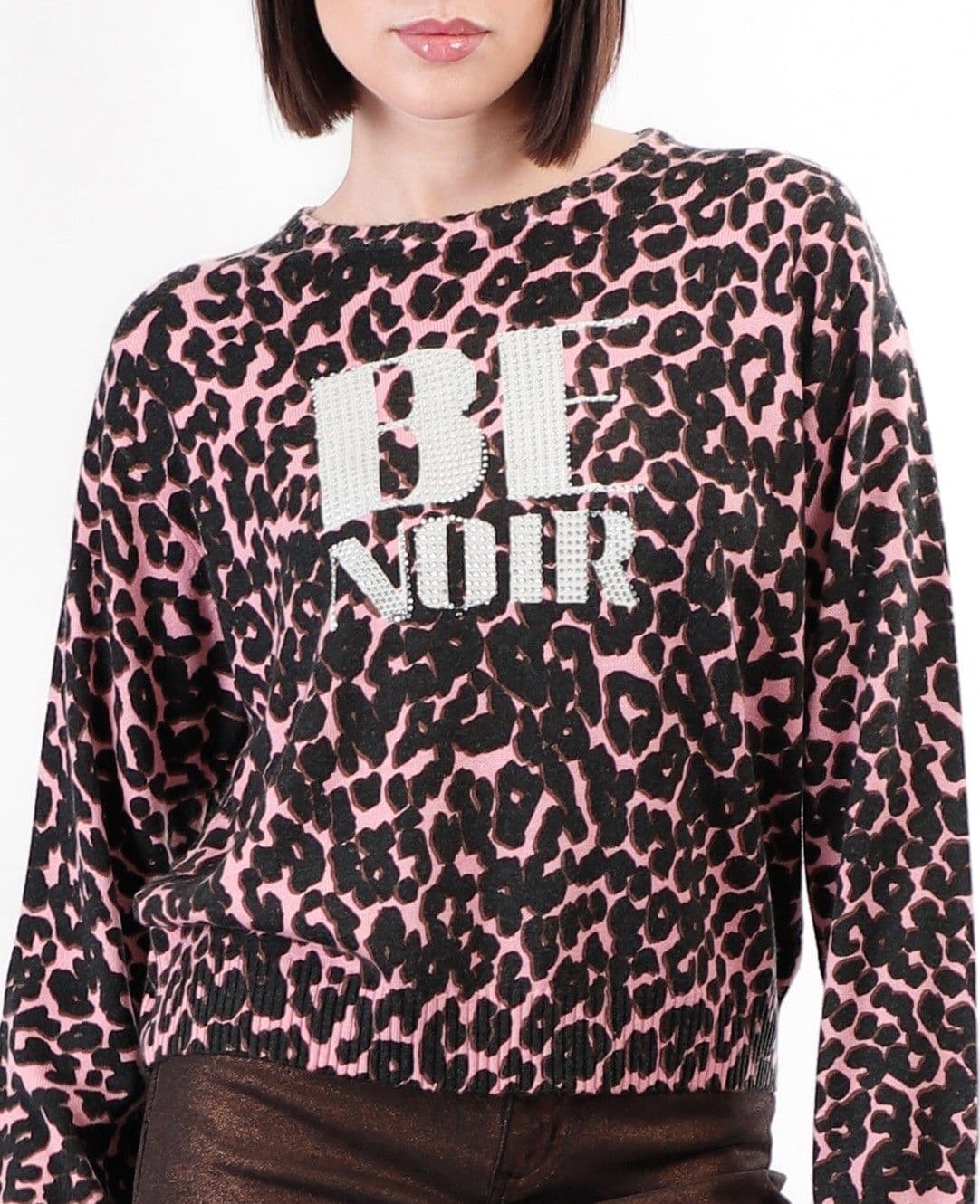 MAGLIA GIROCOLLO STAMPATA CON LOGO BE NOIR in T-shirt 3A Moda Mare Sport - Bellaria Igea Marina, commercioVirtuoso.it
