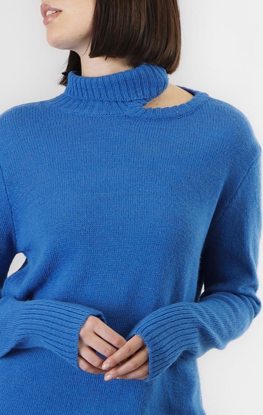MAGLIONE COLLO ALTO CON OBLò in Maglioni 3A Moda Mare Sport - Bellaria Igea Marina, commercioVirtuoso.it
