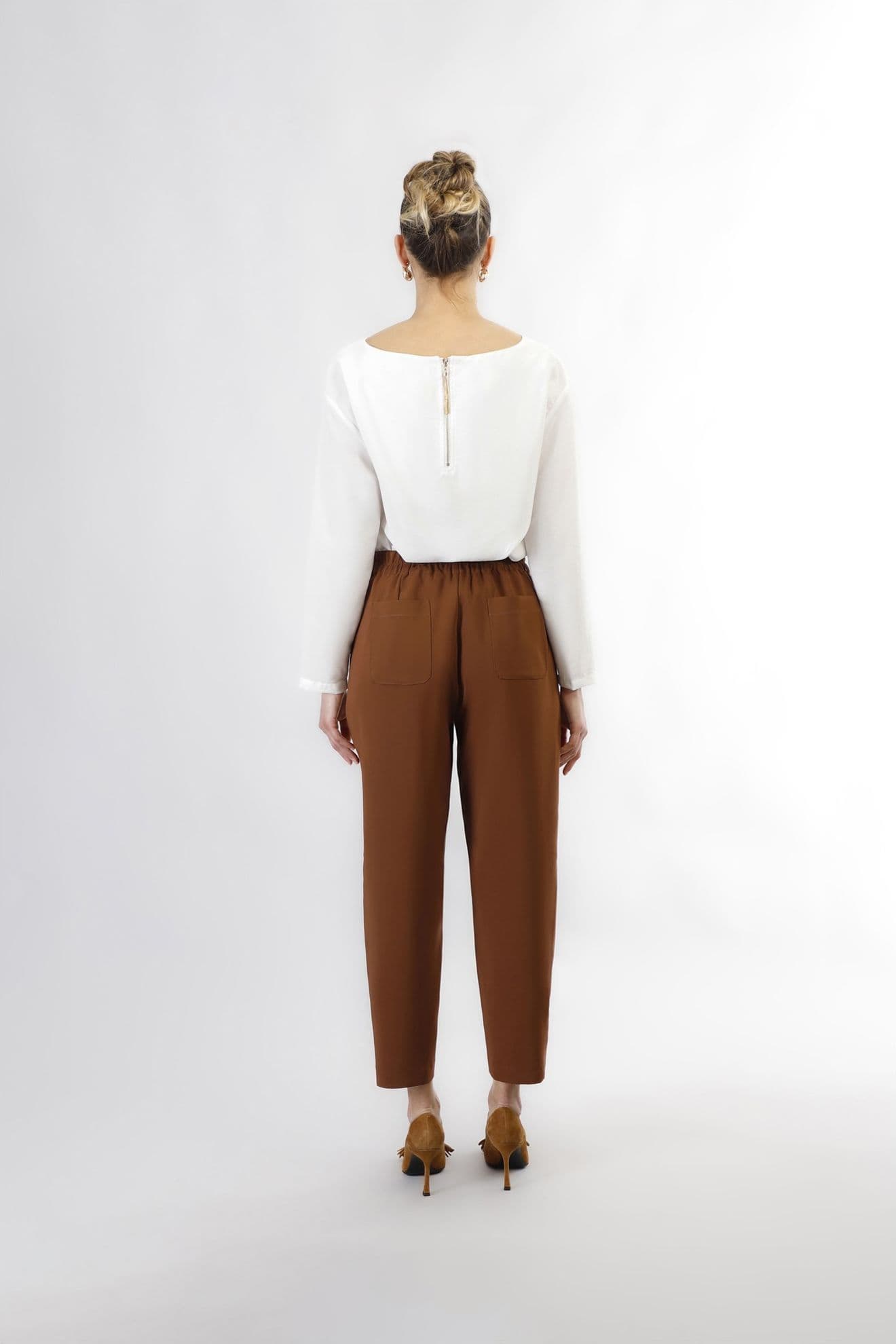 PANTALONE DRITTO TESSUTO BISTRETCH in Pantaloni 3A Moda Mare Sport - Bellaria Igea Marina, commercioVirtuoso.it