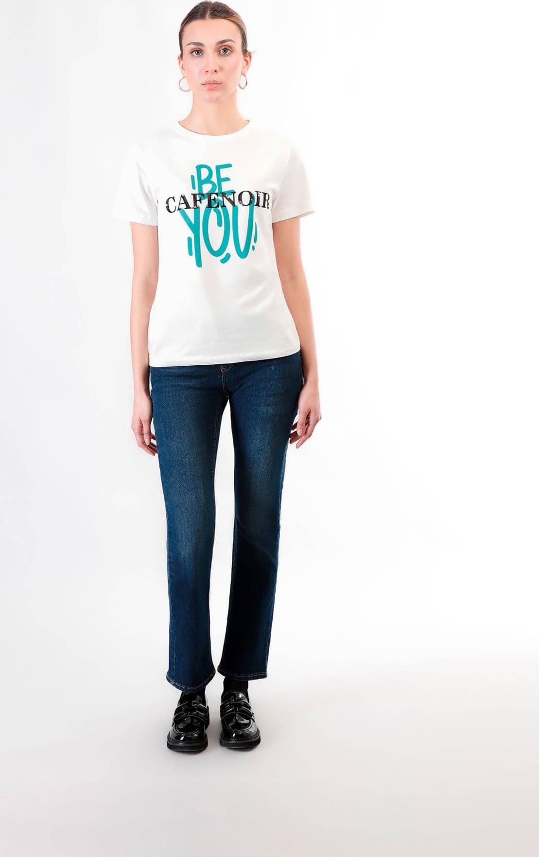 TSHIRT MANICACORTA CON LOGO BE YOU