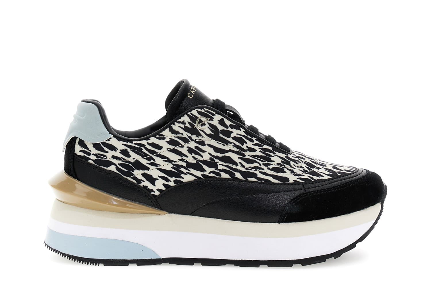 RUNNING IN NYLON STAMPA ANIMALIER E PELLE in Sneaker casual 3A Moda Mare Sport - Bellaria Igea Marina, commercioVirtuoso.it