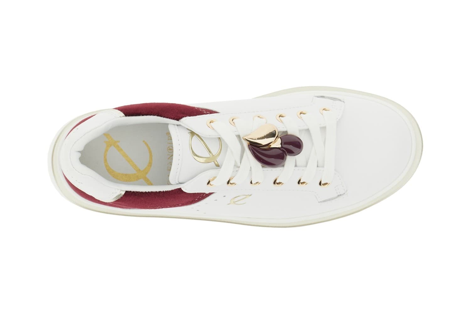SNEAKER ALLACCIATA IN PELLE RIVESTITA CON INSERTO IN VELLUTO in Sneaker casual 3A Moda Mare Sport - Bellaria Igea Marina, commercioVirtuoso.it