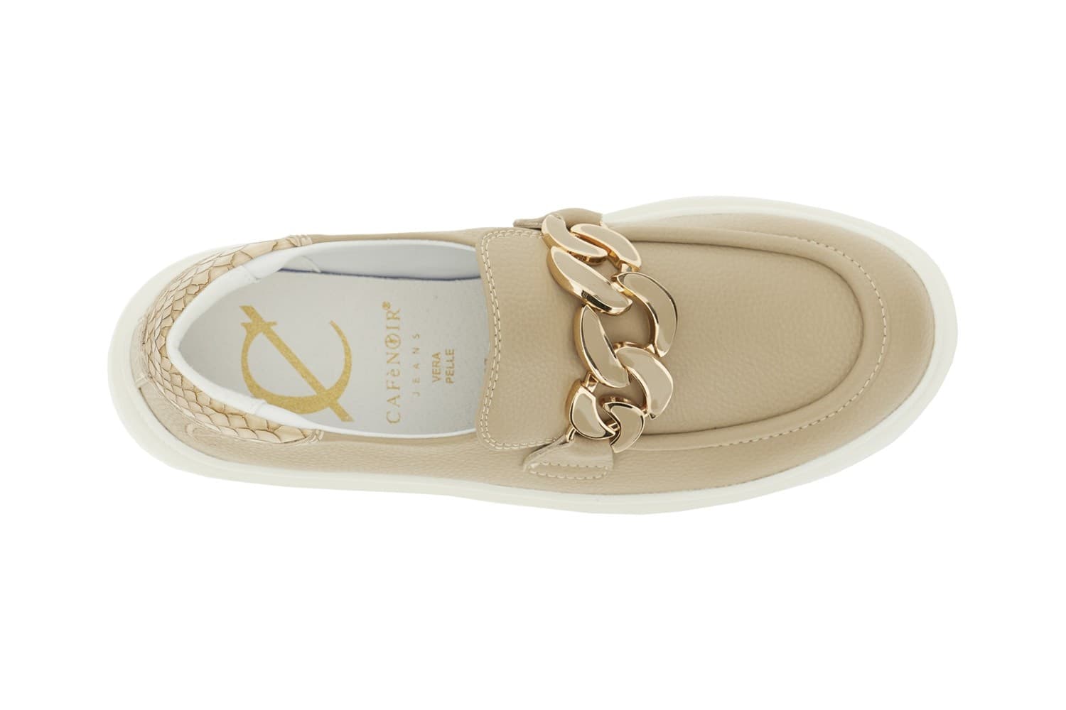 MOCASSINO IN PELLE RIVESTITA CON GRANA E MORSETTO in Loafer e mocassini 3A Moda Mare Sport - Bellaria Igea Marina, commercioVirtuoso.it