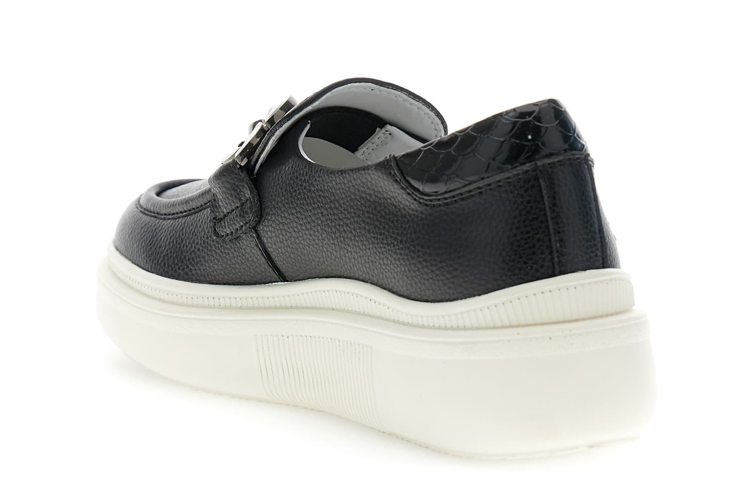 MOCASSINO IN PELLE RIVESTITA CON GRANA E MORSETTO in Loafer e mocassini 3A Moda Mare Sport - Bellaria Igea Marina, commercioVirtuoso.it