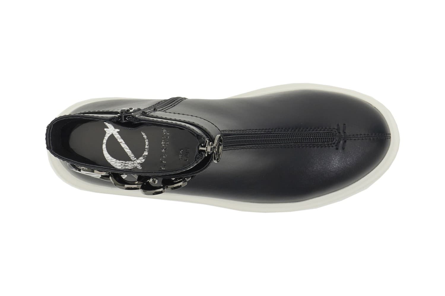 SNEAKER TRONCHETTO IN PELLE RIVESTITA CON ACCESSORIO in Stivali 3A Moda Mare Sport - Bellaria Igea Marina, commercioVirtuoso.it