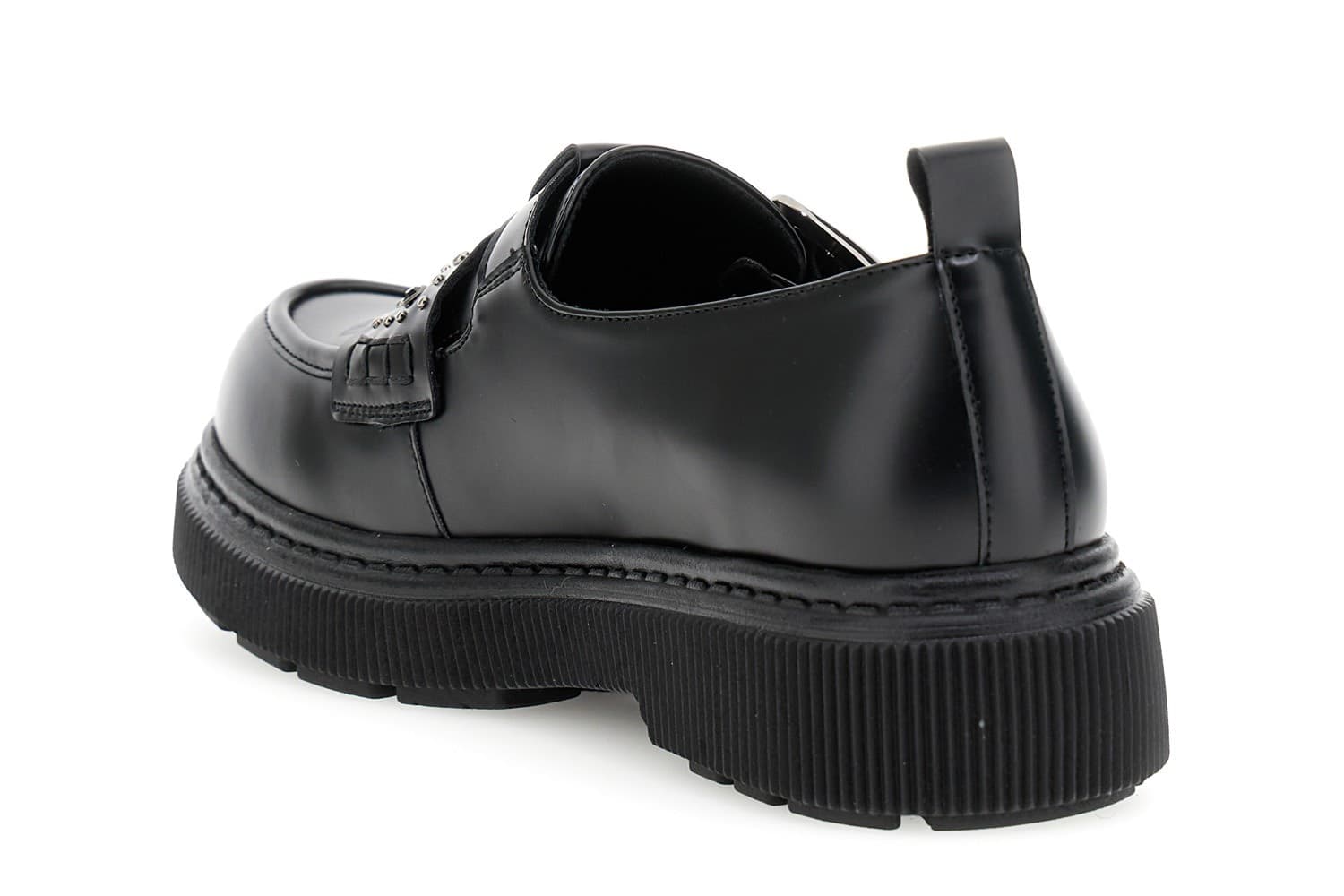MOCASSINO CON FIBBIA IN SINTETICO EFFETTO PELLE ABRASIVATA in Loafer e mocassini 3A Moda Mare Sport - Bellaria Igea Marina, commercioVirtuoso.it