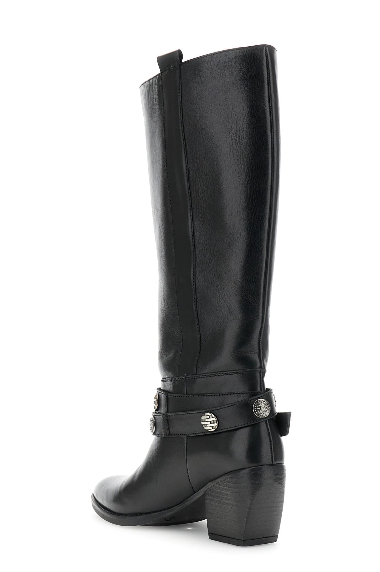 STIVALE IN PELLE CON BOTTONI ORNAMENTALI in Stivali 3A Moda Mare Sport - Bellaria Igea Marina, commercioVirtuoso.it