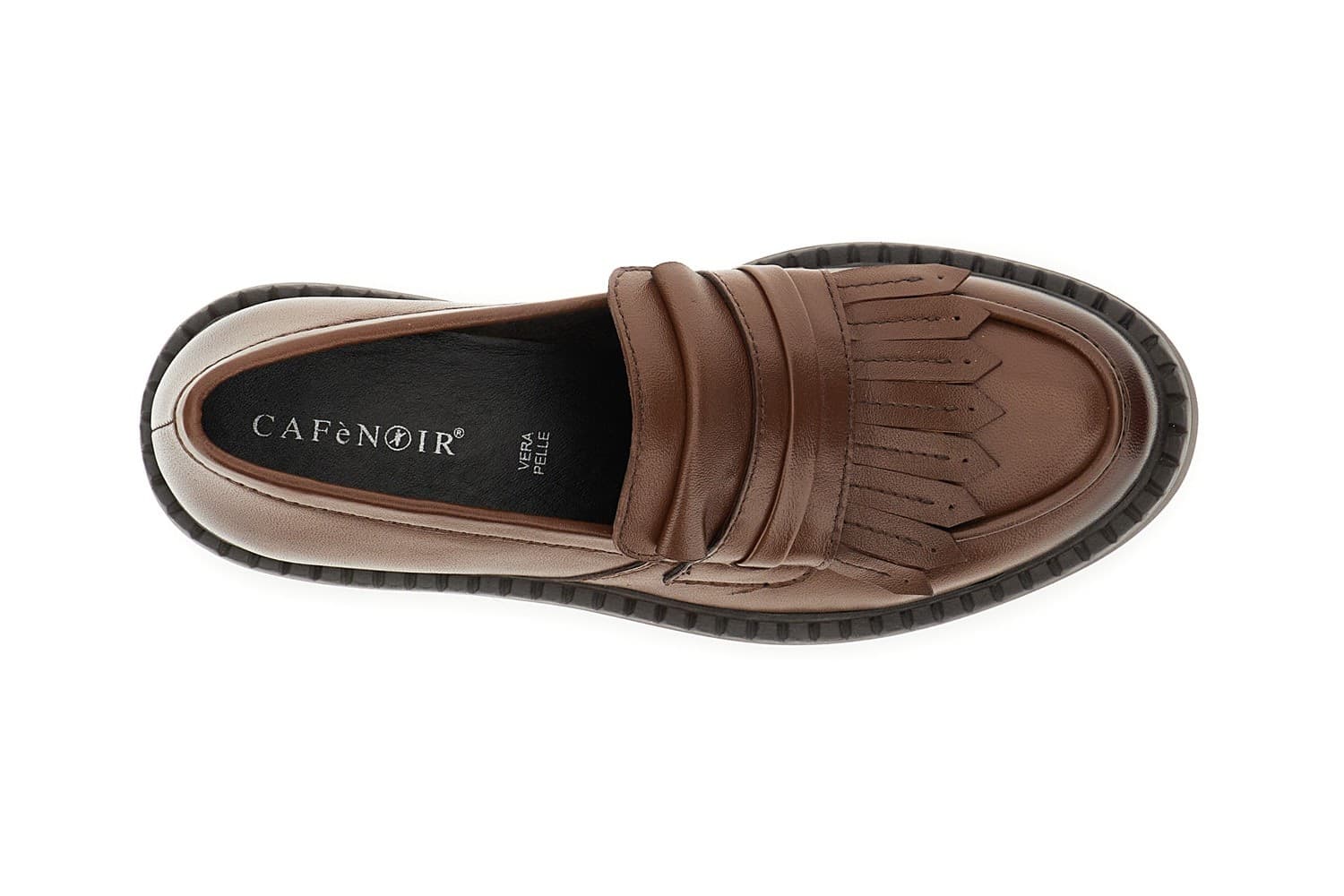 MOCASSINO IN PELLE CON FRANGE in Loafer e mocassini 3A Moda Mare Sport - Bellaria Igea Marina, commercioVirtuoso.it