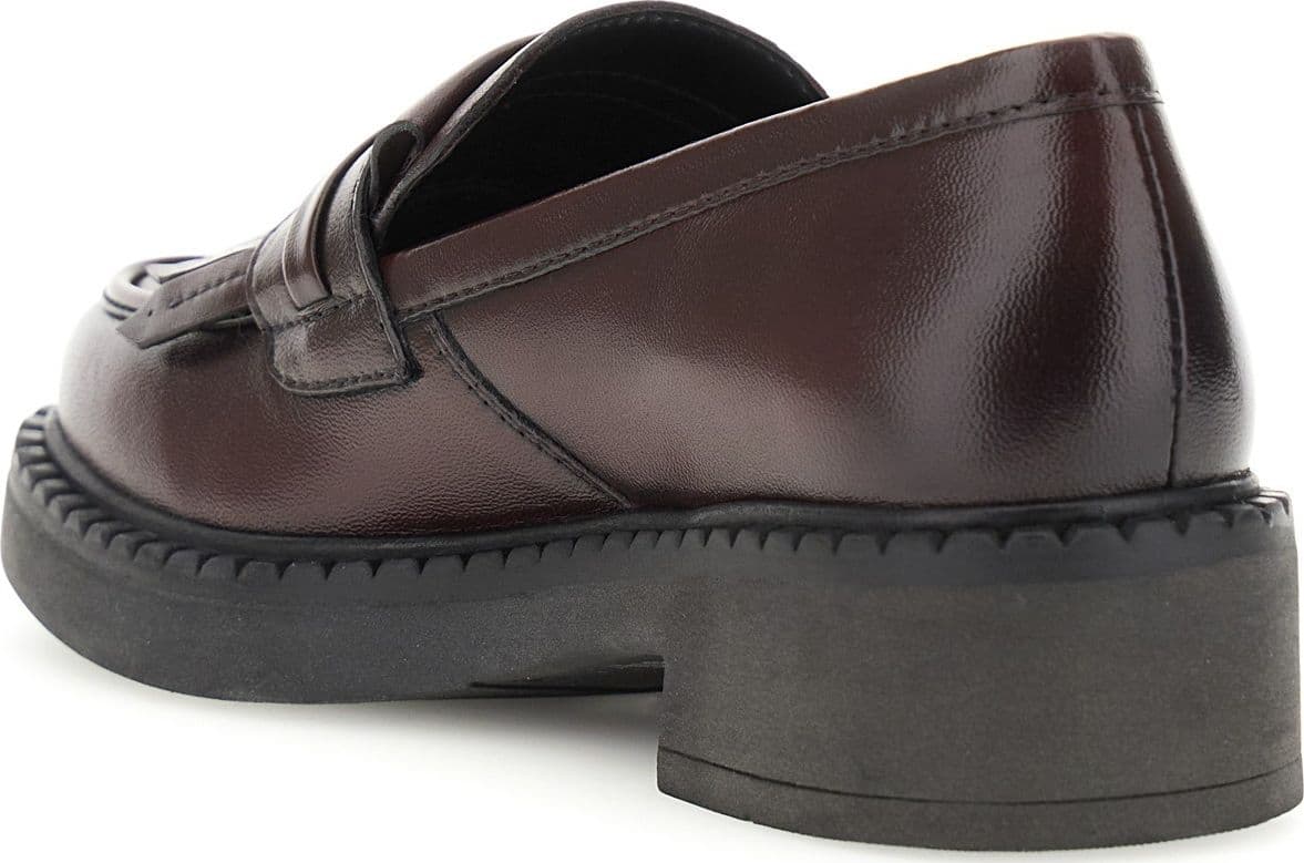 MOCASSINO IN PELLE CON FRANGE in Loafer e mocassini 3A Moda Mare Sport - Bellaria Igea Marina, commercioVirtuoso.it