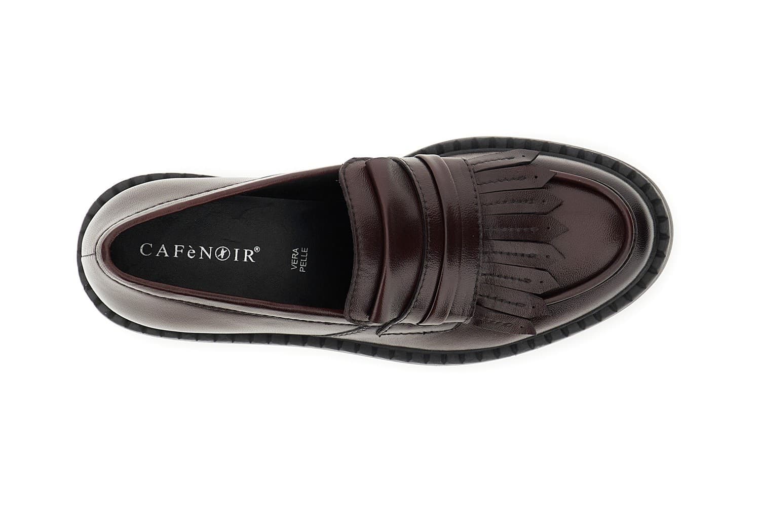 MOCASSINO IN PELLE CON FRANGE in Loafer e mocassini 3A Moda Mare Sport - Bellaria Igea Marina, commercioVirtuoso.it