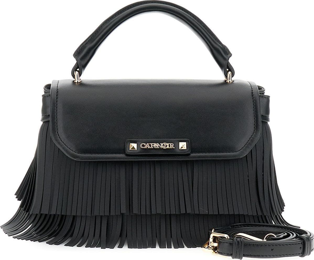 BORSA A MANO IN SINTETICO EFFETTO PELLECON PATTINA E FRANGE in Borse a spalla 3A Moda Mare Sport - Bellaria Igea Marina, commercioVirtuoso.it