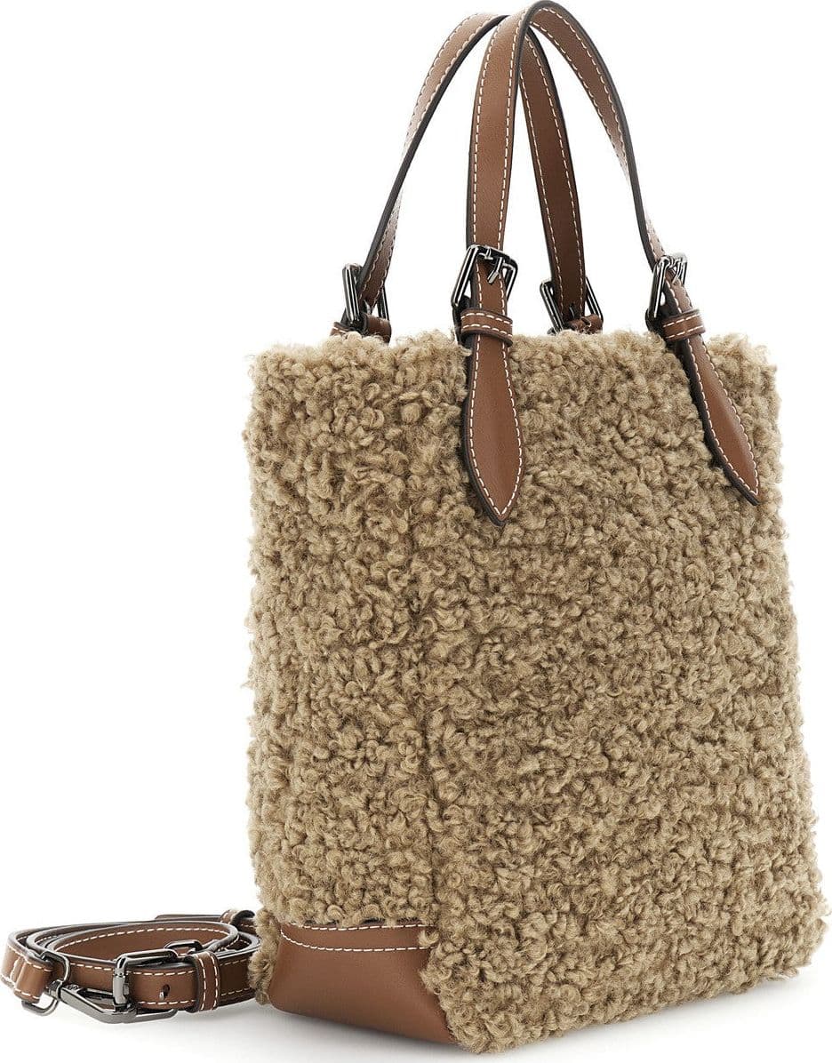 BORSA A MANO IN TESSUTO RICCIOLINO in Borse a spalla 3A Moda Mare Sport - Bellaria Igea Marina, commercioVirtuoso.it