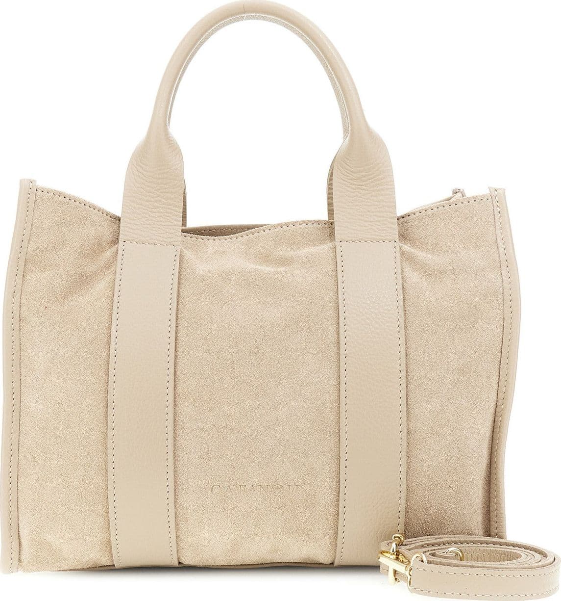 BORSA IN CAMOSCIO CON MANICI E RIFINITURE IN PELLE MARTELLATA in Borse a spalla 3A Moda Mare Sport - Bellaria Igea Marina, commercioVirtuoso.it