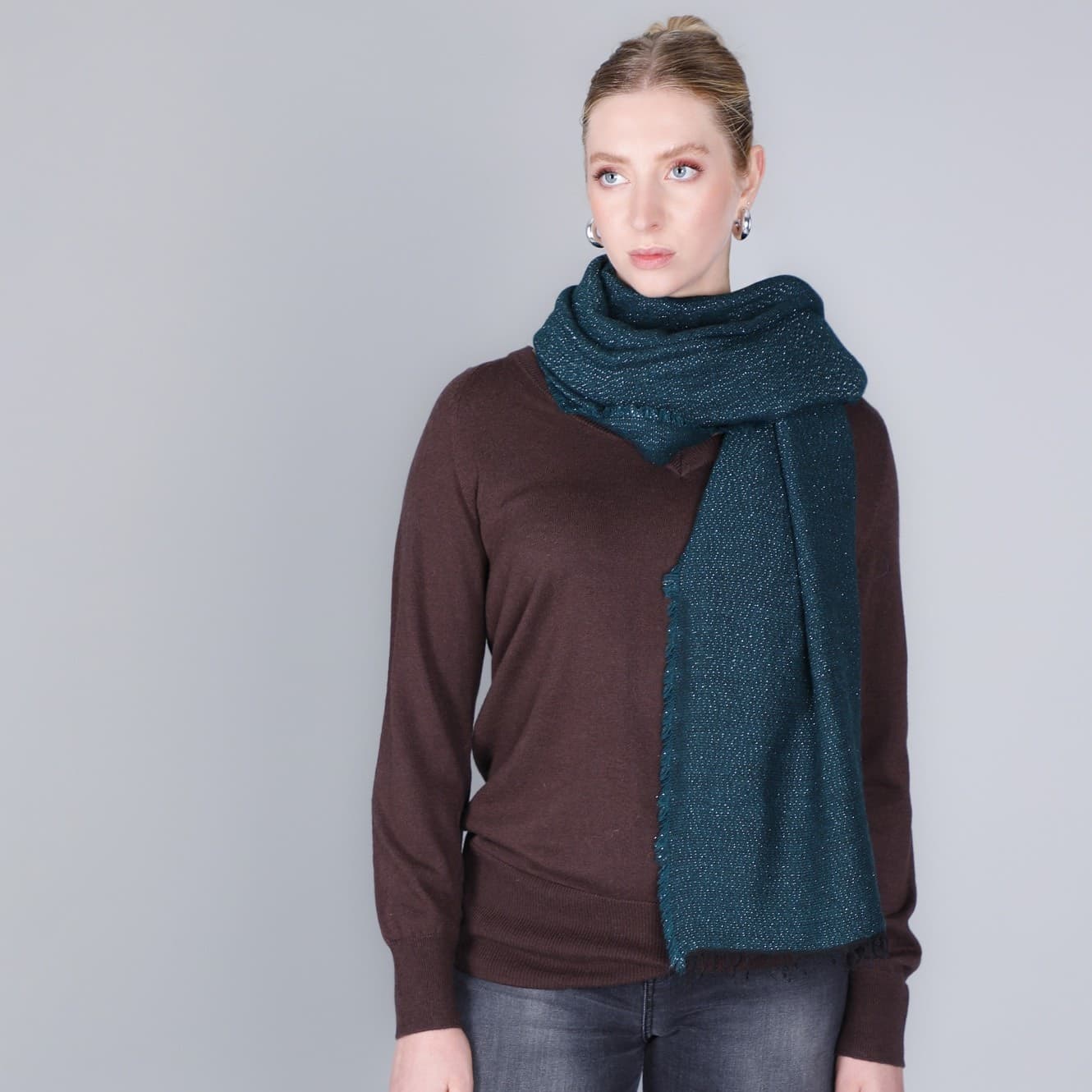 SCIARPA CON LUREX in Sciarpe 3A Moda Mare Sport - Bellaria Igea Marina, commercioVirtuoso.it