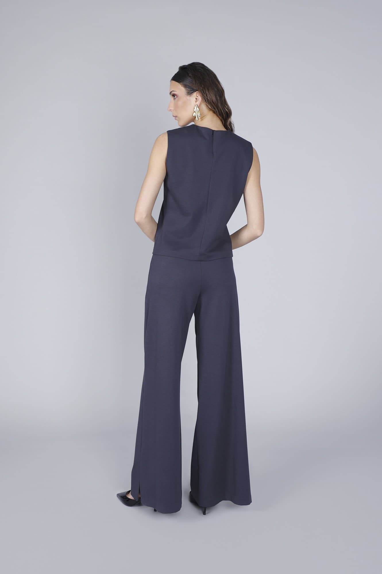 TOP CON PIEGHE ALLO SCOLLO in Canotte 3A Moda Mare Sport - Bellaria Igea Marina, commercioVirtuoso.it