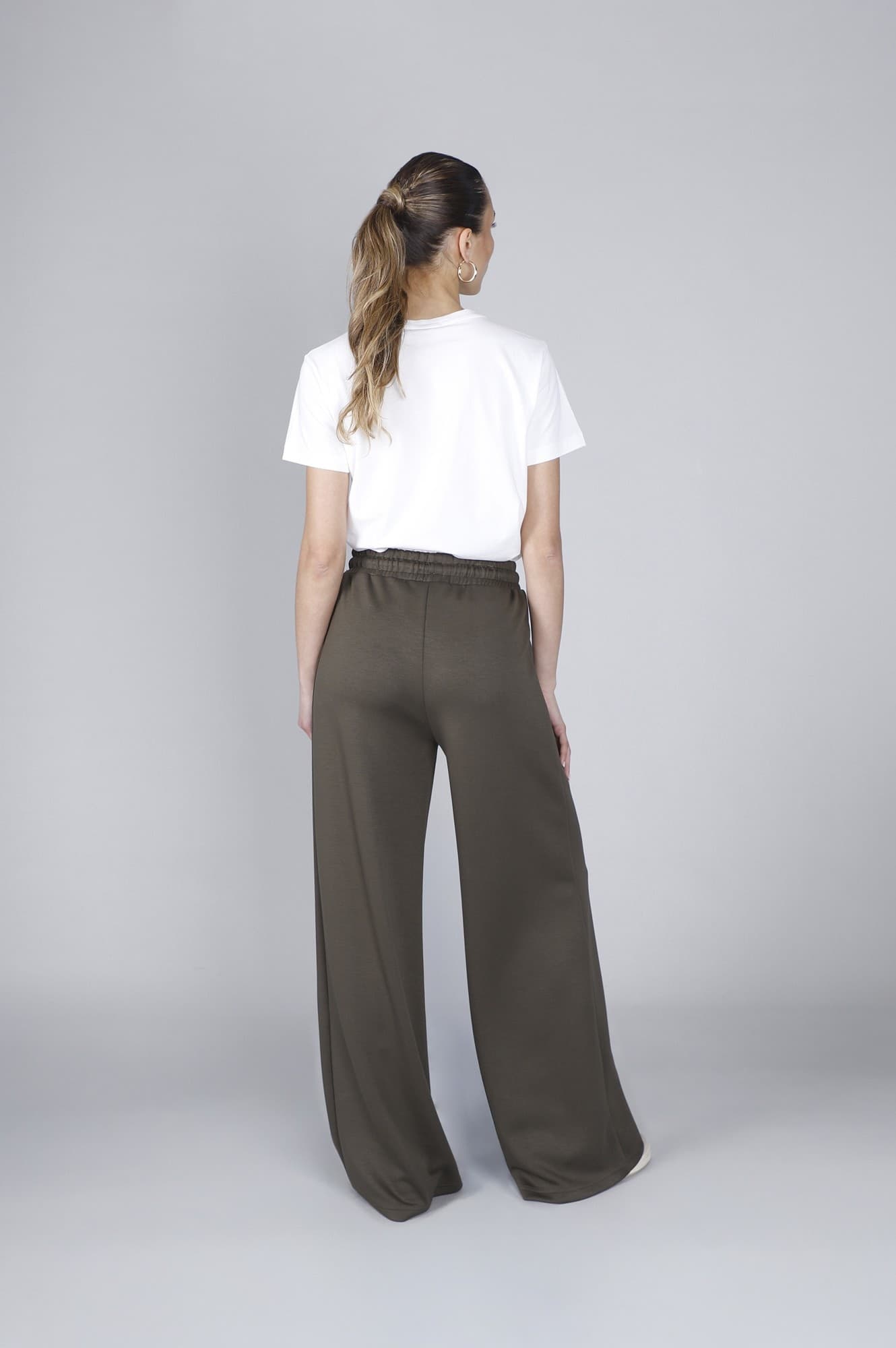 PANTALONE PALAZZO IN SCUBA in Pantaloni 3A Moda Mare Sport - Bellaria Igea Marina, commercioVirtuoso.it