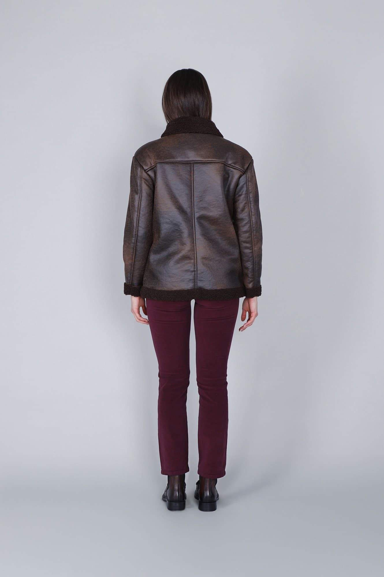 CHIODO TIPO SHEARLING in Giacche 3A Moda Mare Sport - Bellaria Igea Marina, commercioVirtuoso.it