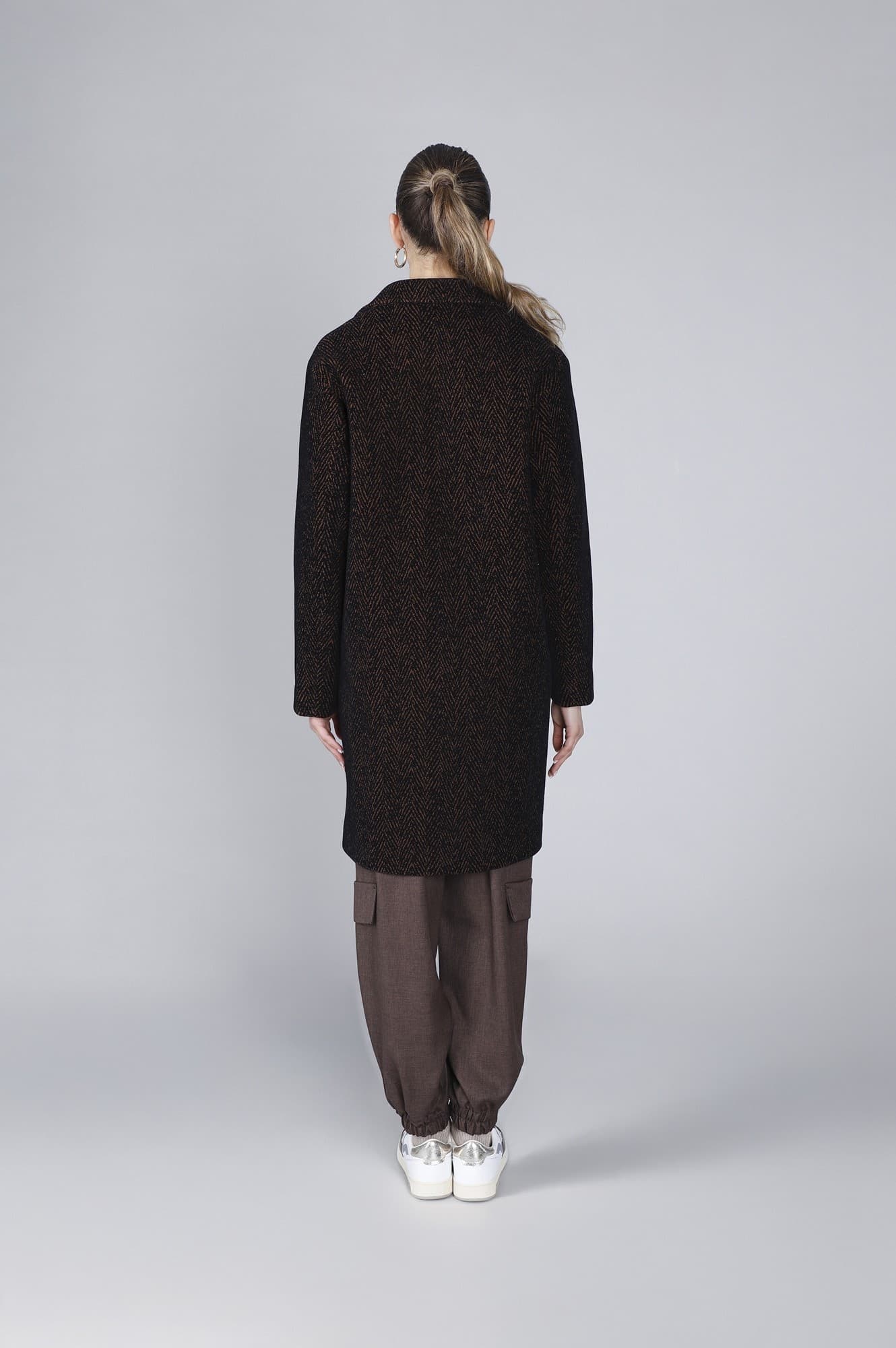 CAPPOTTO MONOPETTO TESSUTO FLOCCATO in Felpe con cappuccio 3A Moda Mare Sport - Bellaria Igea Marina, commercioVirtuoso.it