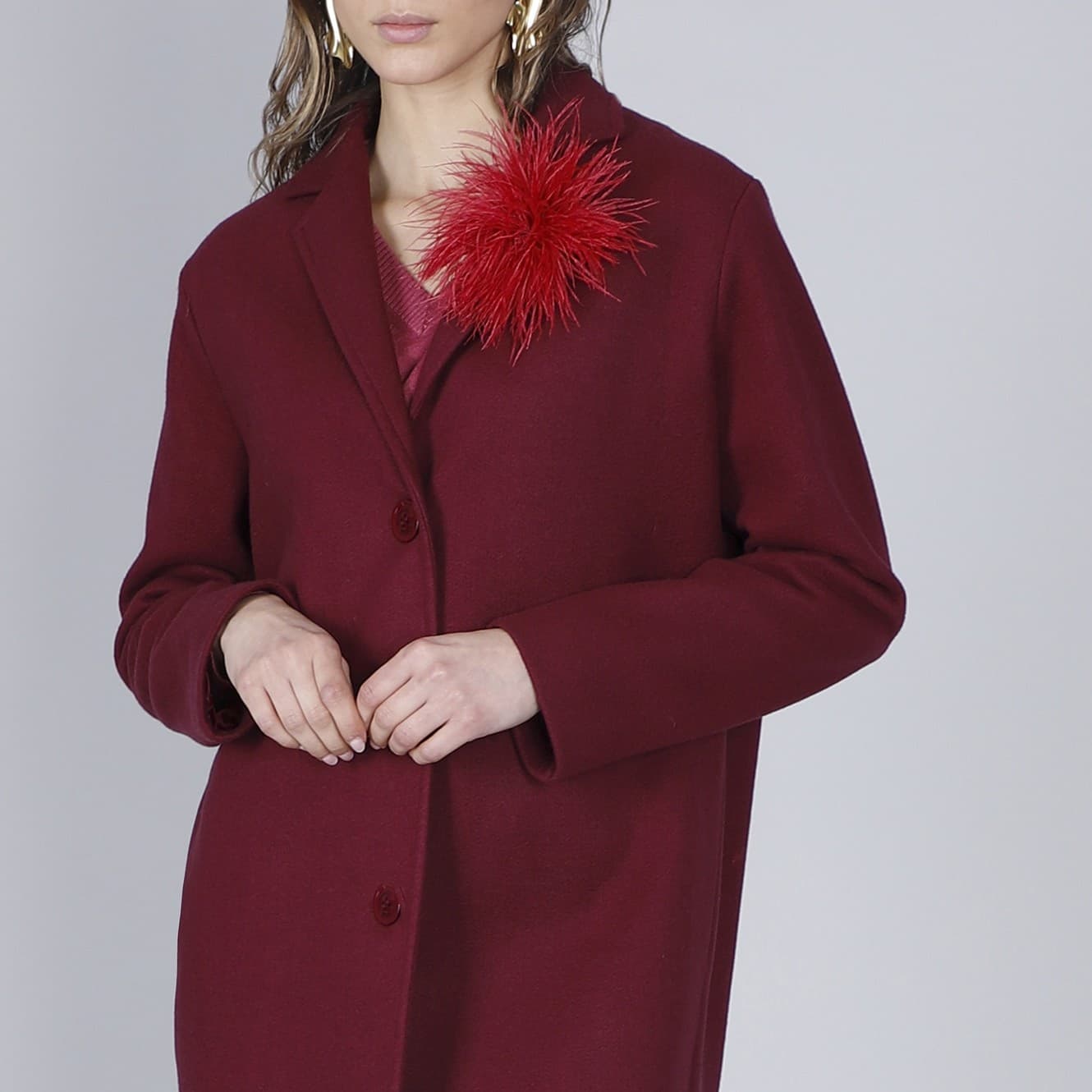 CAPPOTTO MONOPETTO LINEA AD OVETTO in Cappotti 3A Moda Mare Sport - Bellaria Igea Marina, commercioVirtuoso.it