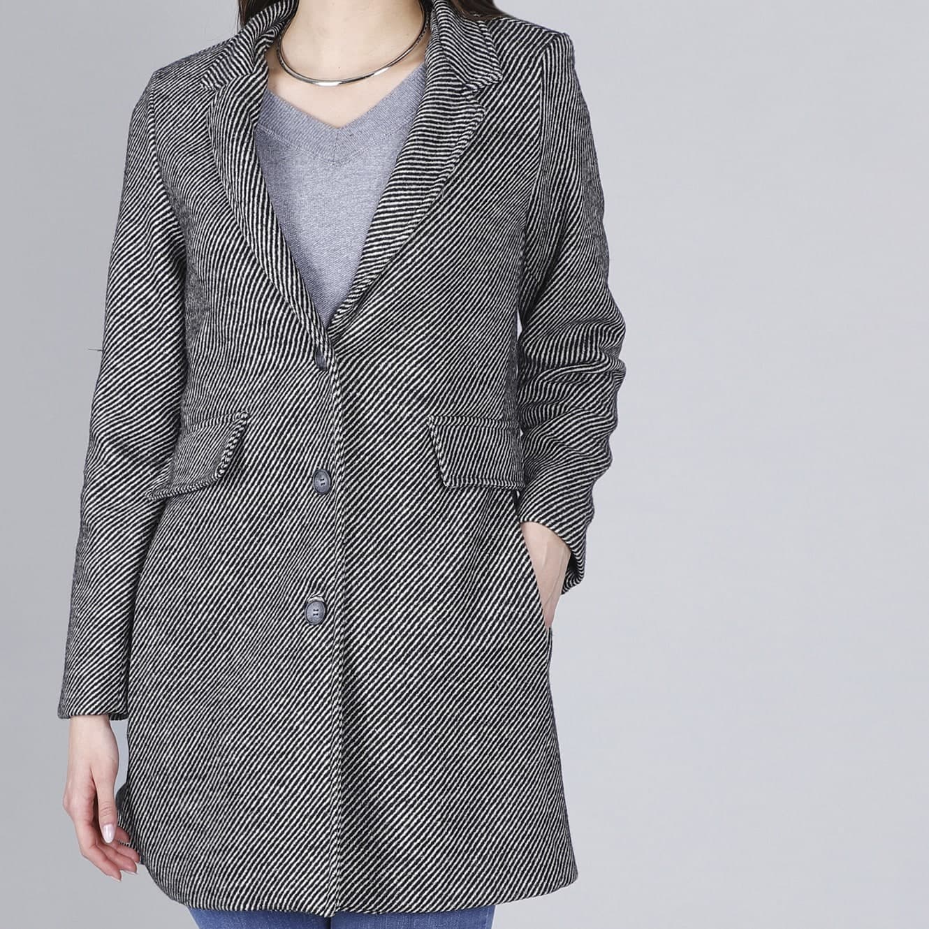 CAPPOTTO DRITTO MONOPETTO in Cappotti 3A Moda Mare Sport - Bellaria Igea Marina, commercioVirtuoso.it
