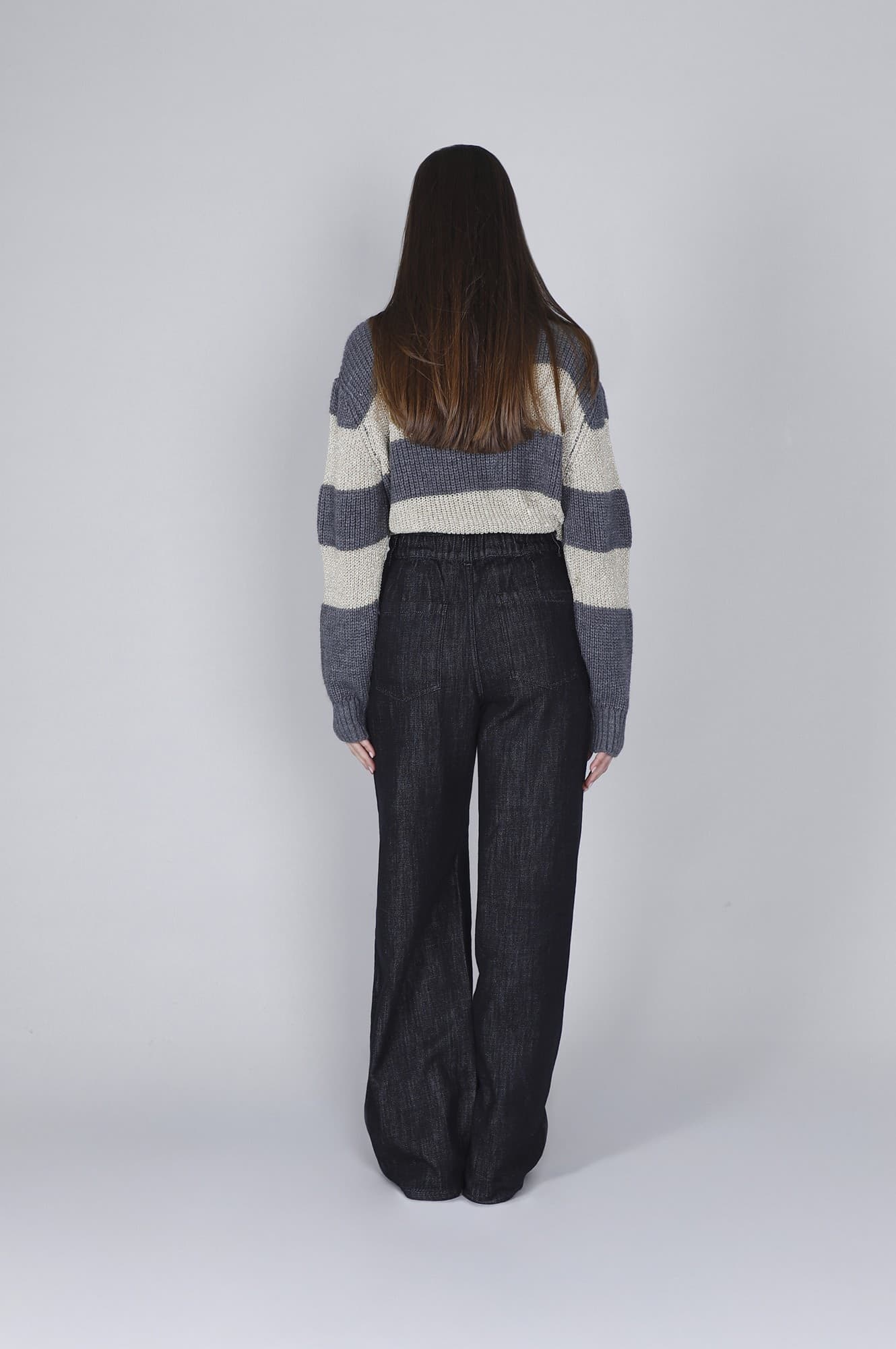PANTALONE JEANS SUPER WIDE in Jeans 3A Moda Mare Sport - Bellaria Igea Marina, commercioVirtuoso.it