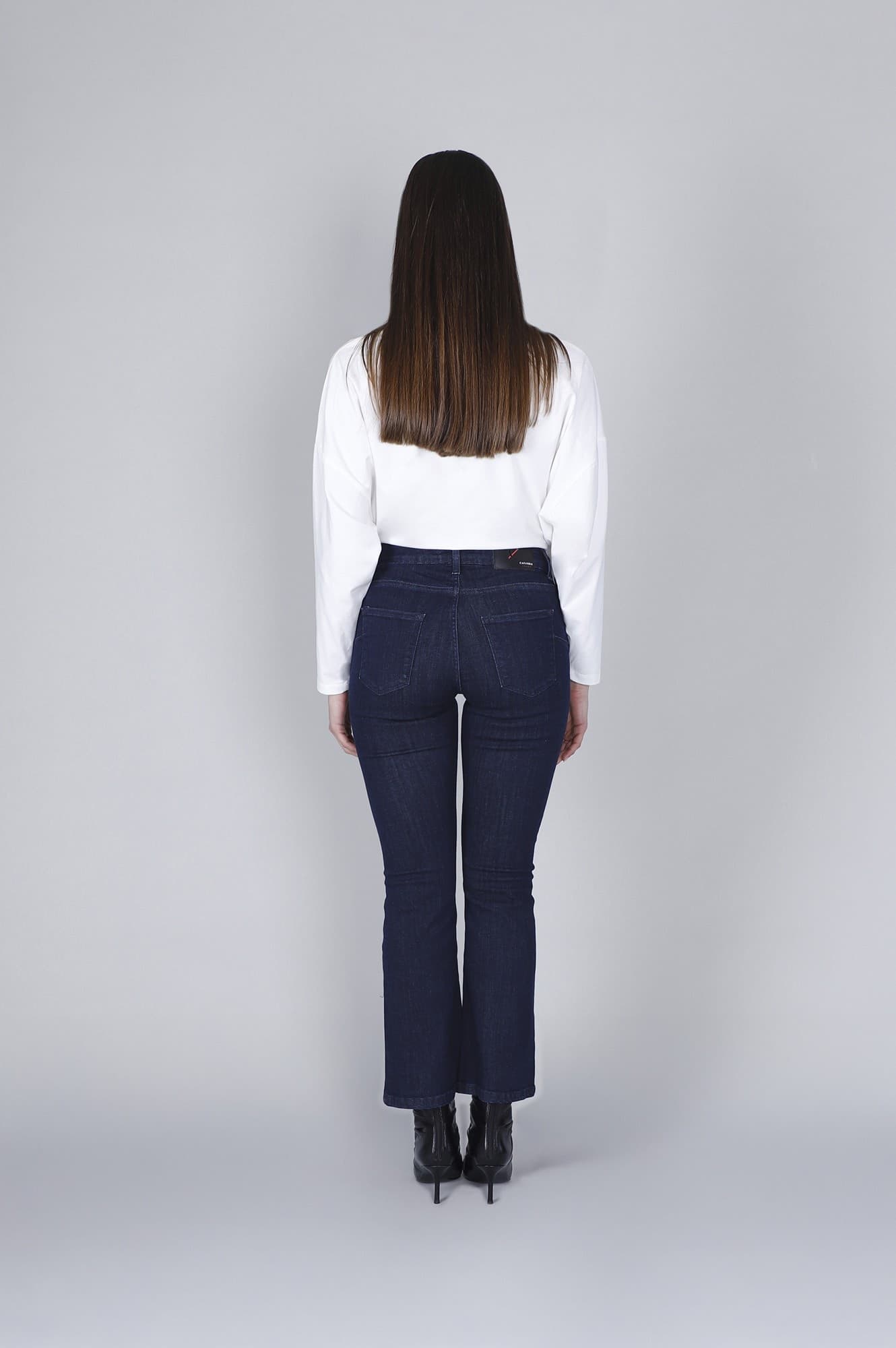DENIM CROPPED FLARE in Jeans 3A Moda Mare Sport - Bellaria Igea Marina, commercioVirtuoso.it