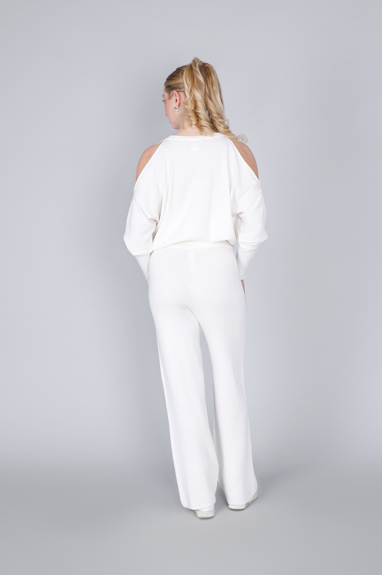 PANTALONE PALAZZO IN MAGLIA in Pantaloni 3A Moda Mare Sport - Bellaria Igea Marina, commercioVirtuoso.it