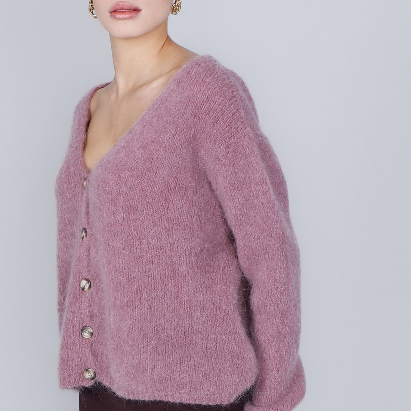 CARDIGAN MISTO MOHAIR in Cardigan 3A Moda Mare Sport - Bellaria Igea Marina, commercioVirtuoso.it