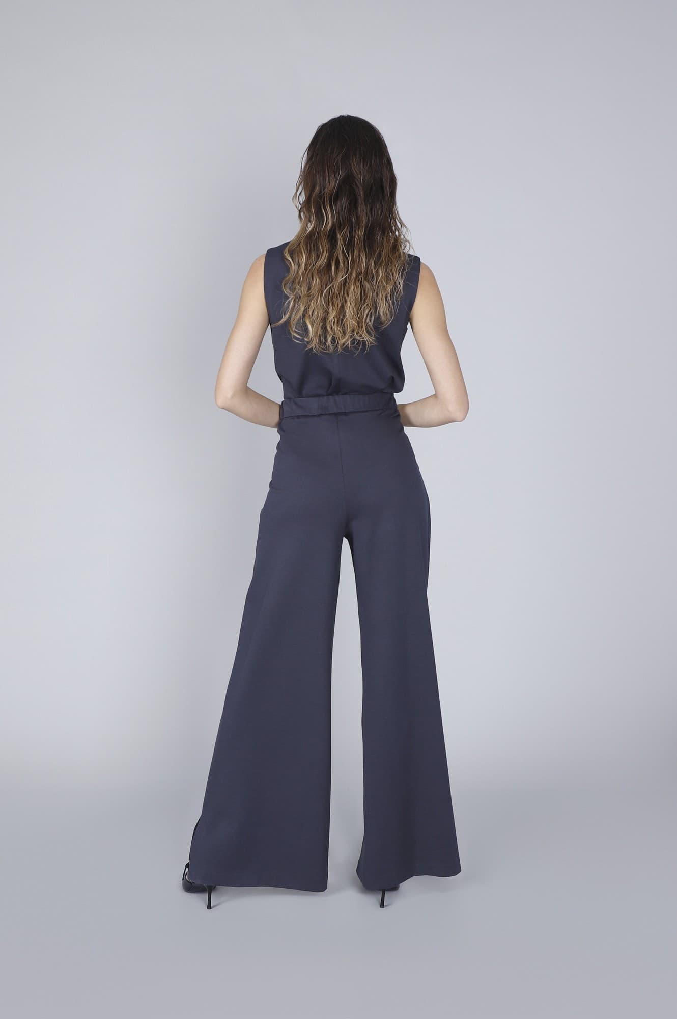 PANTALONE PALAZZO TESSUTO ELASTICIZZATO in Pantaloni 3A Moda Mare Sport - Bellaria Igea Marina, commercioVirtuoso.it