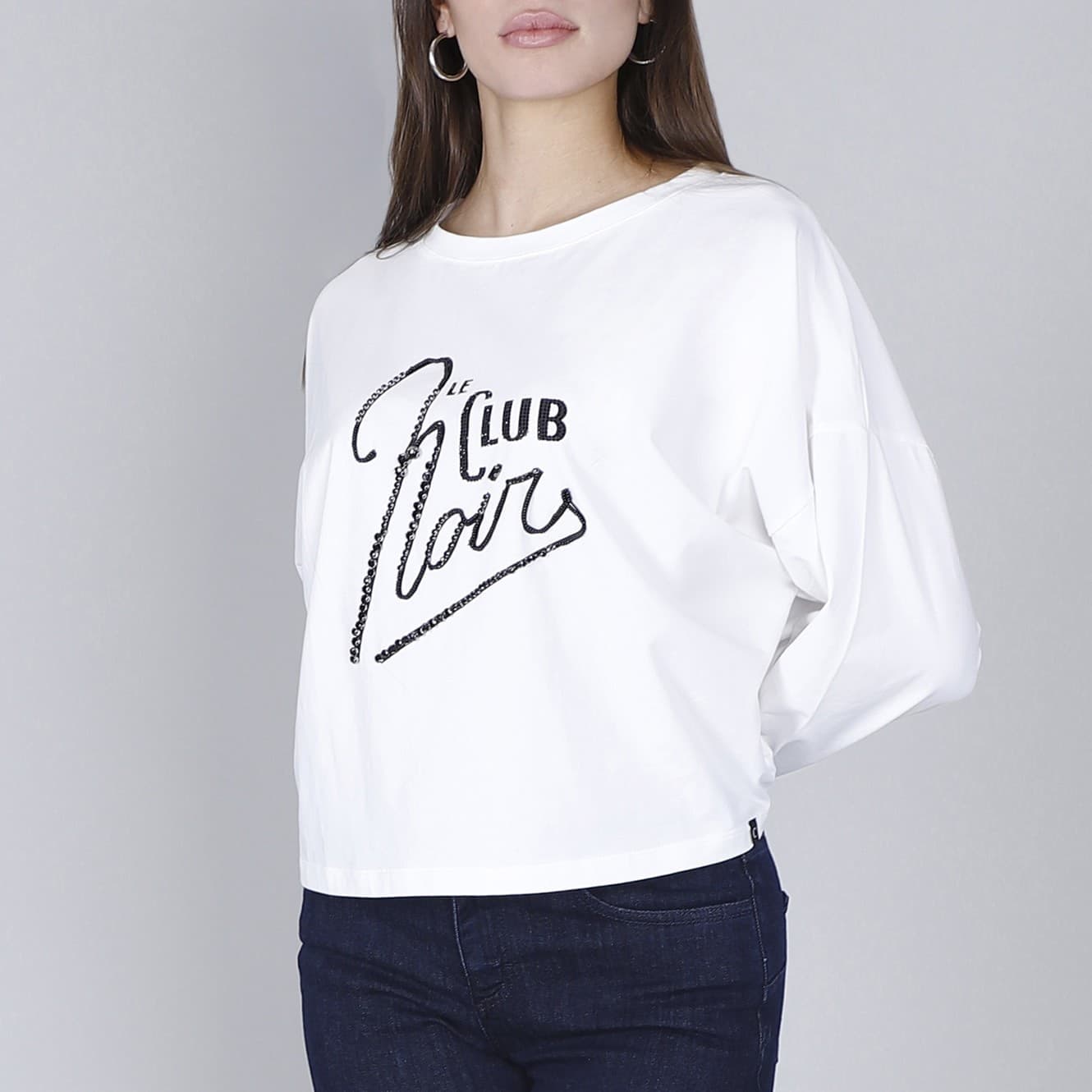 TSHIRT MANICA LUNGA LE CLUB NOIR in T-shirt 3A Moda Mare Sport - Bellaria Igea Marina, commercioVirtuoso.it