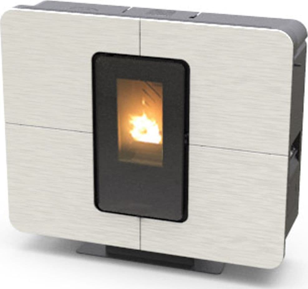 Thermorossi Termostufa a Pellet SlimQuadro Idra Stone 14,3 kW in Candele di accensione Masterbrico - Longobardi, commercioVirtuoso.it