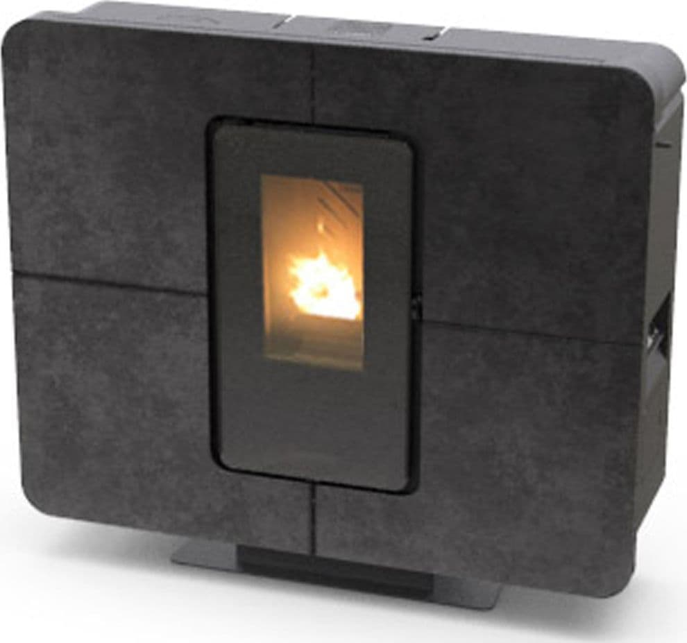 Thermorossi Termostufa a Pellet SlimQuadro Idra Stone 14,3 kW in Candele di accensione Masterbrico - Longobardi, commercioVirtuoso.it