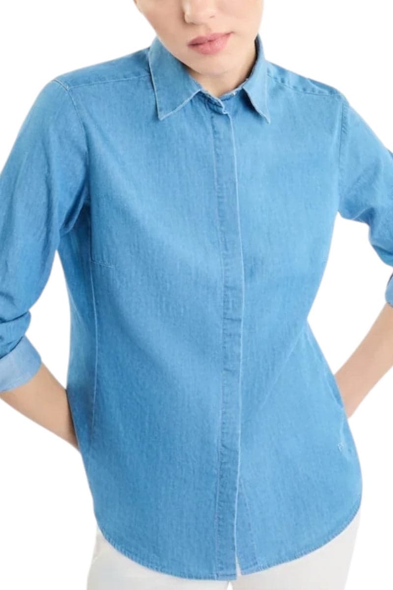 Fay Camicie Denim medio da donna in Bluse e camicie Drestige - Casamassima, commercioVirtuoso.it
