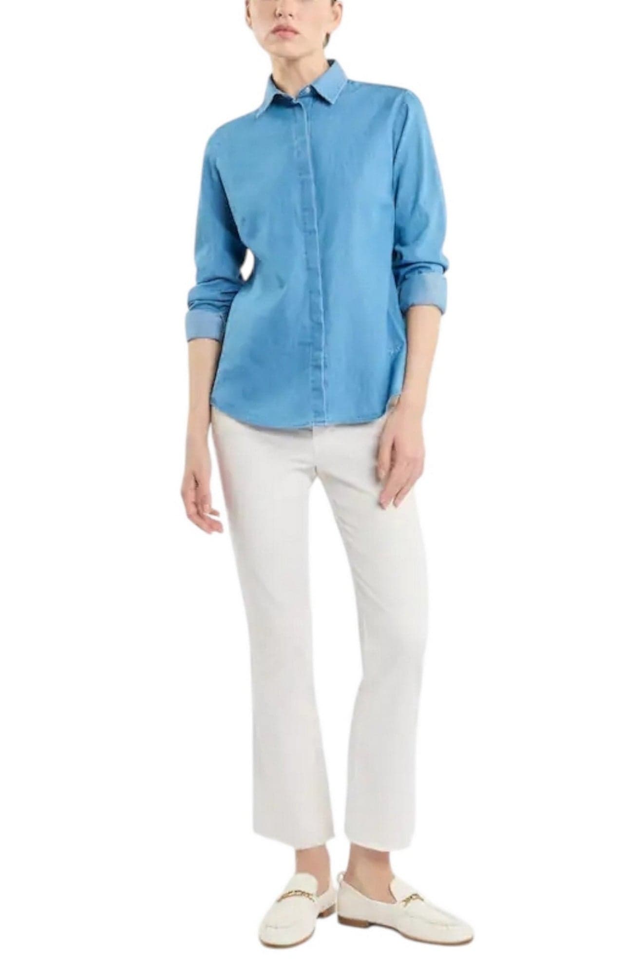 Fay Camicie Denim medio da donna in Bluse e camicie Drestige - Casamassima, commercioVirtuoso.it