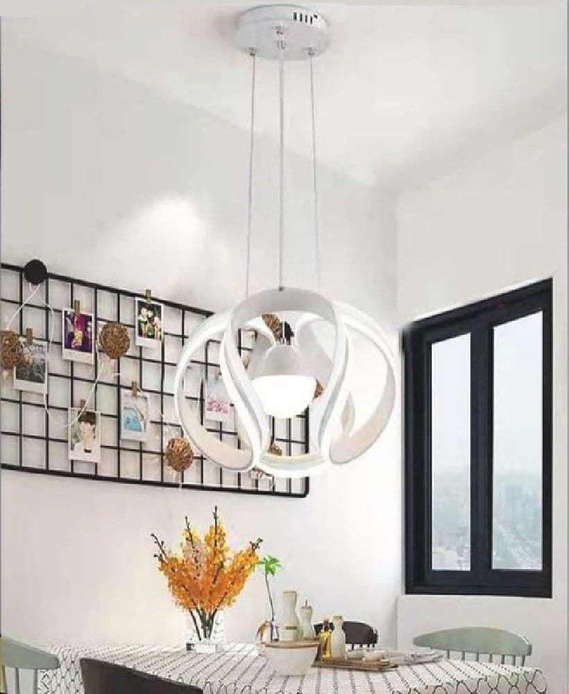 LAMPADARIO SOFFITTO SFERA MODERNO LED 78W LAMPADA LUCE CALDA FREDDA NATURALE B21 in Lampadari Trade Shop italia - Napoli, commercioVirtuoso.it