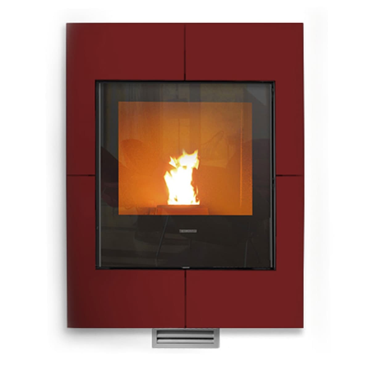 Thermorossi Termostufa a Pellet Insert Line Idra Maxi 24,7 kW in Bracieri Masterbrico - Longobardi, commercioVirtuoso.it