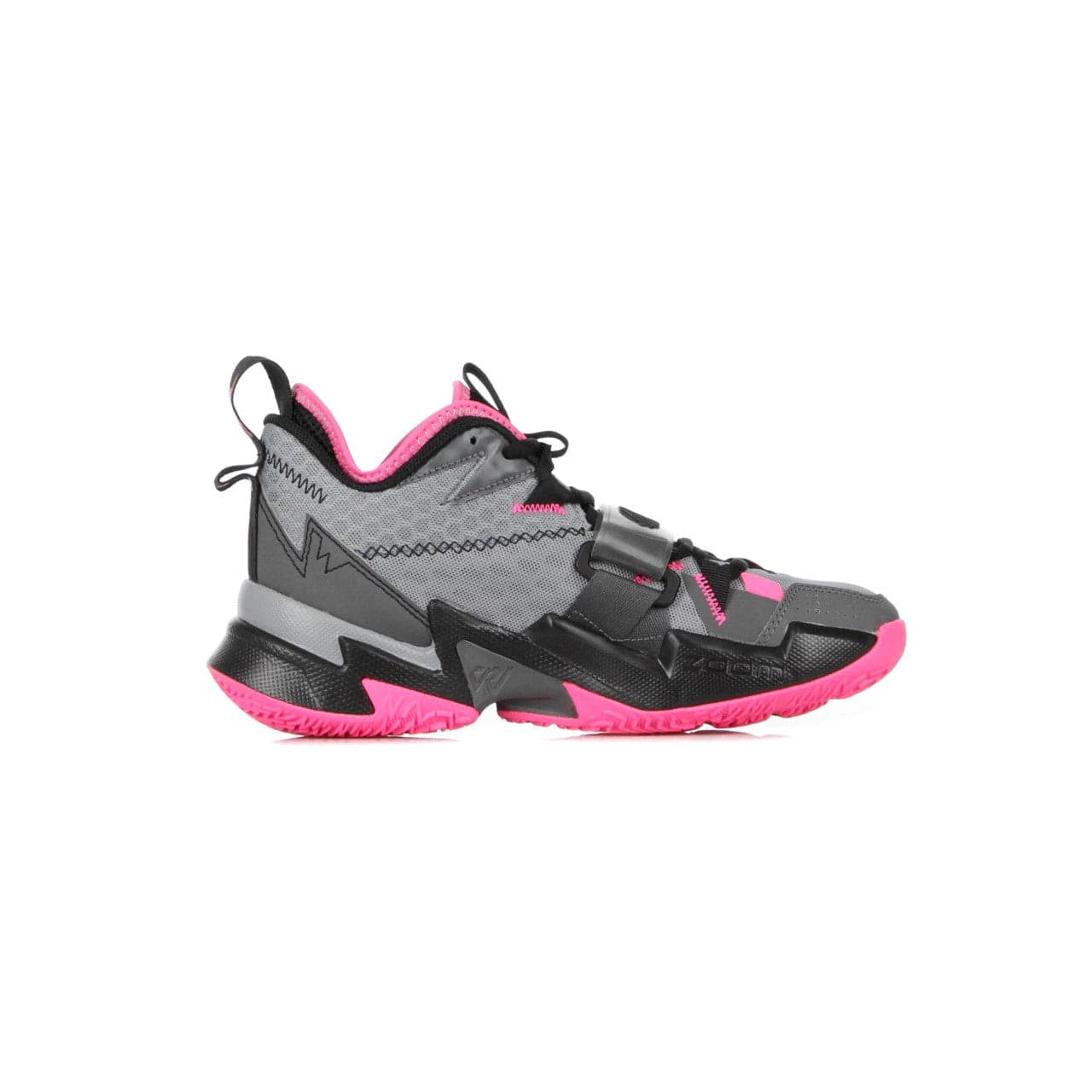 JORDAN Scarpa Alta Uomo Jordan "why Not?" Zero.3 X Russell Westbrook Particle Grey/pink Blast/black/iron Grey da uomo in Sneaker casual Drestige - Casamassima, commercioVirtuoso.it