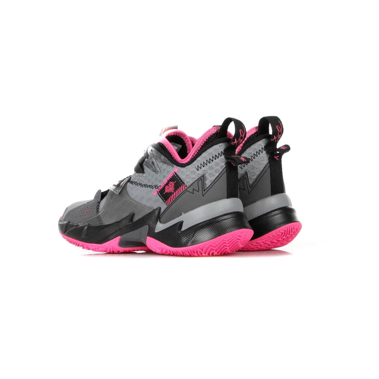 JORDAN Scarpa Alta Uomo Jordan "why Not?" Zero.3 X Russell Westbrook Particle Grey/pink Blast/black/iron Grey da uomo in Sneaker casual Drestige - Casamassima, commercioVirtuoso.it
