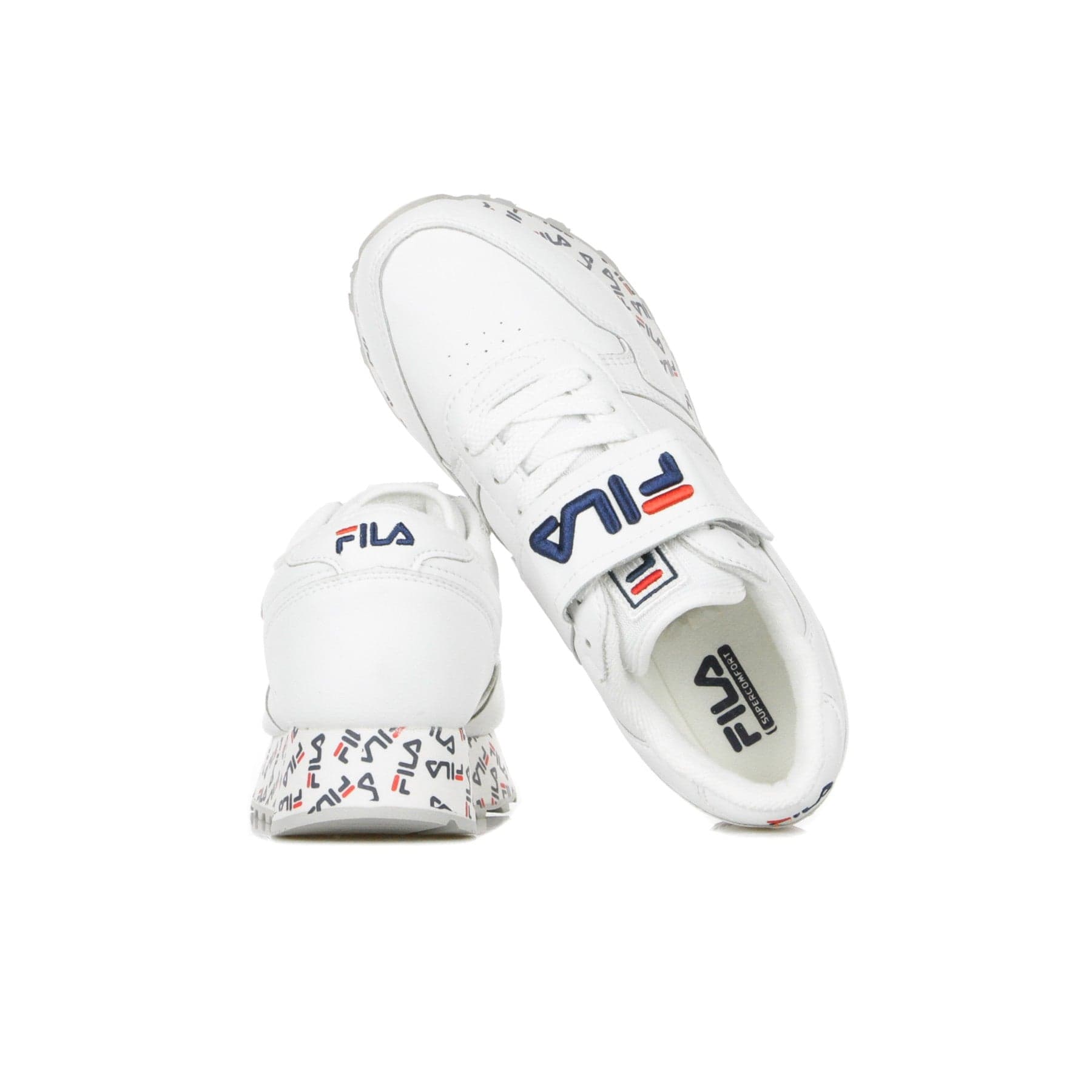 FILA Scarpa Bassa Donna Orbit Zeppa Strap Wmn White da donna in Sneaker casual Drestige - Casamassima, commercioVirtuoso.it