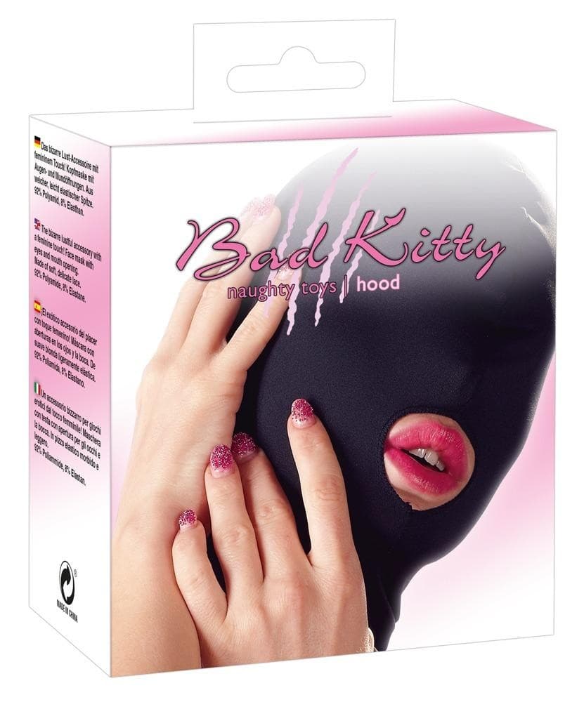 Maschera con apertura Nero Elasticizzato in Cappucci che coprono il volto Mettimelo.it - Casoria, commercioVirtuoso.it