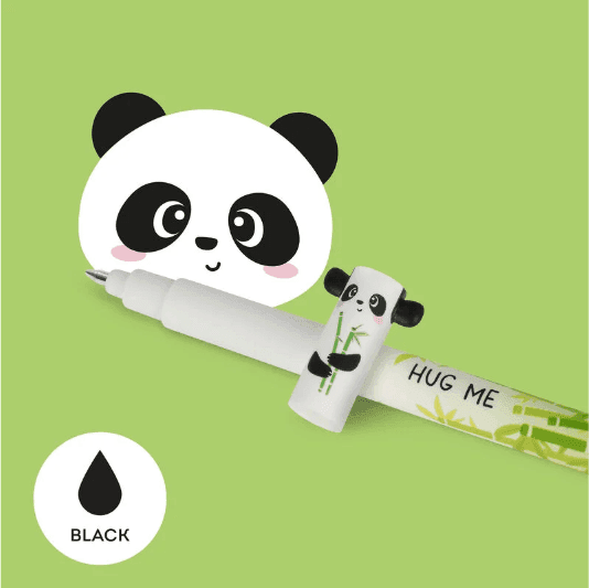 Legami Set 5 Penne cancelline Pinguino, Panda, Lama, Ape e Hippo in Penne roller a inchiostro gel Cartospedia - Napoli, commercioVirtuoso.it