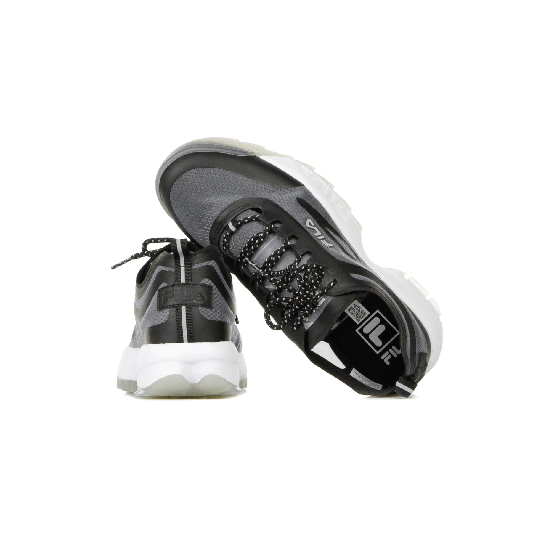 FILA Scarpa Bassa Uomo Disruptor Run Black da uomo in Sneaker casual Drestige - Casamassima, commercioVirtuoso.it