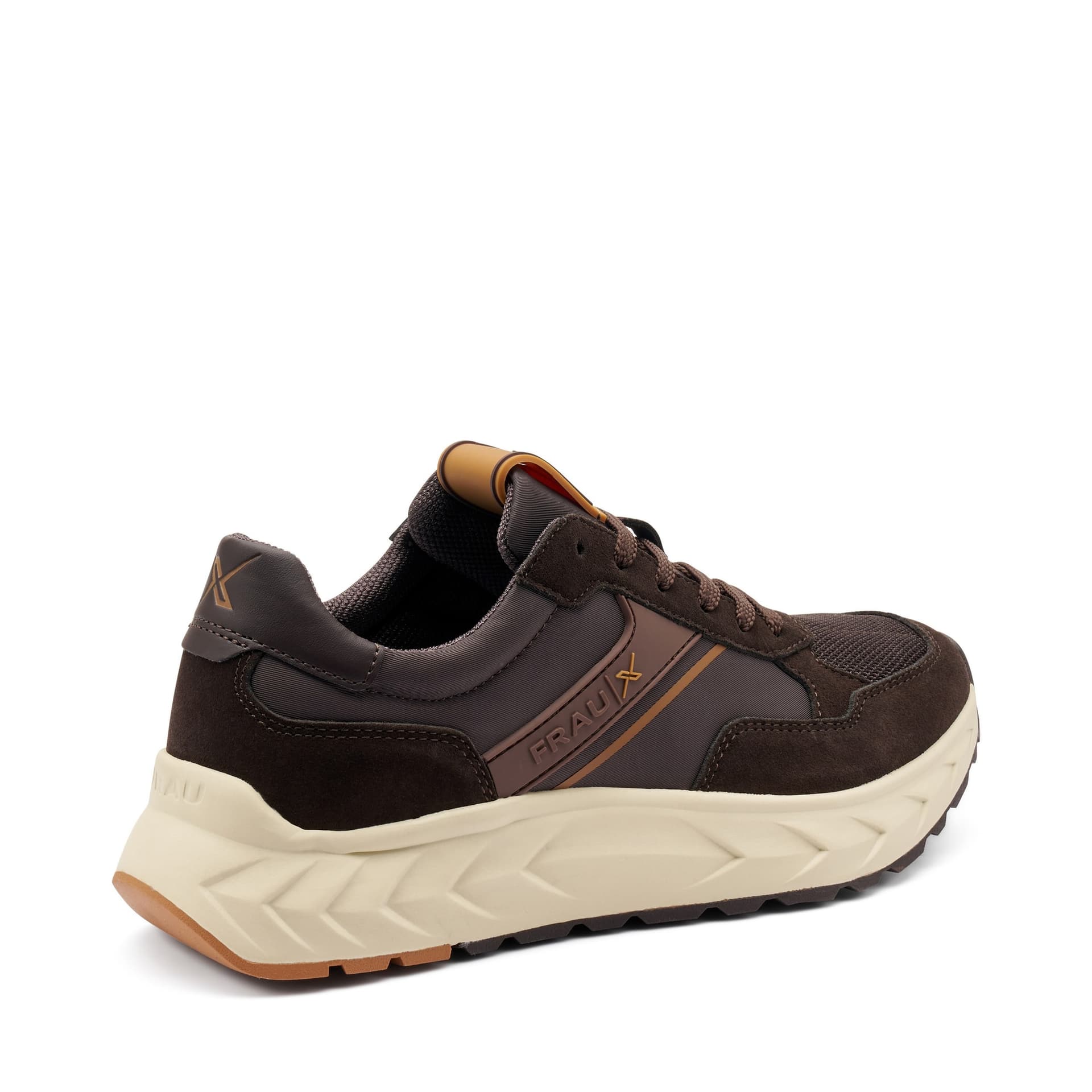 Frau sneakers uomo cross hybrid chocolat X011 in Sneaker casual Teresi Calzature - Marsala, commercioVirtuoso.it