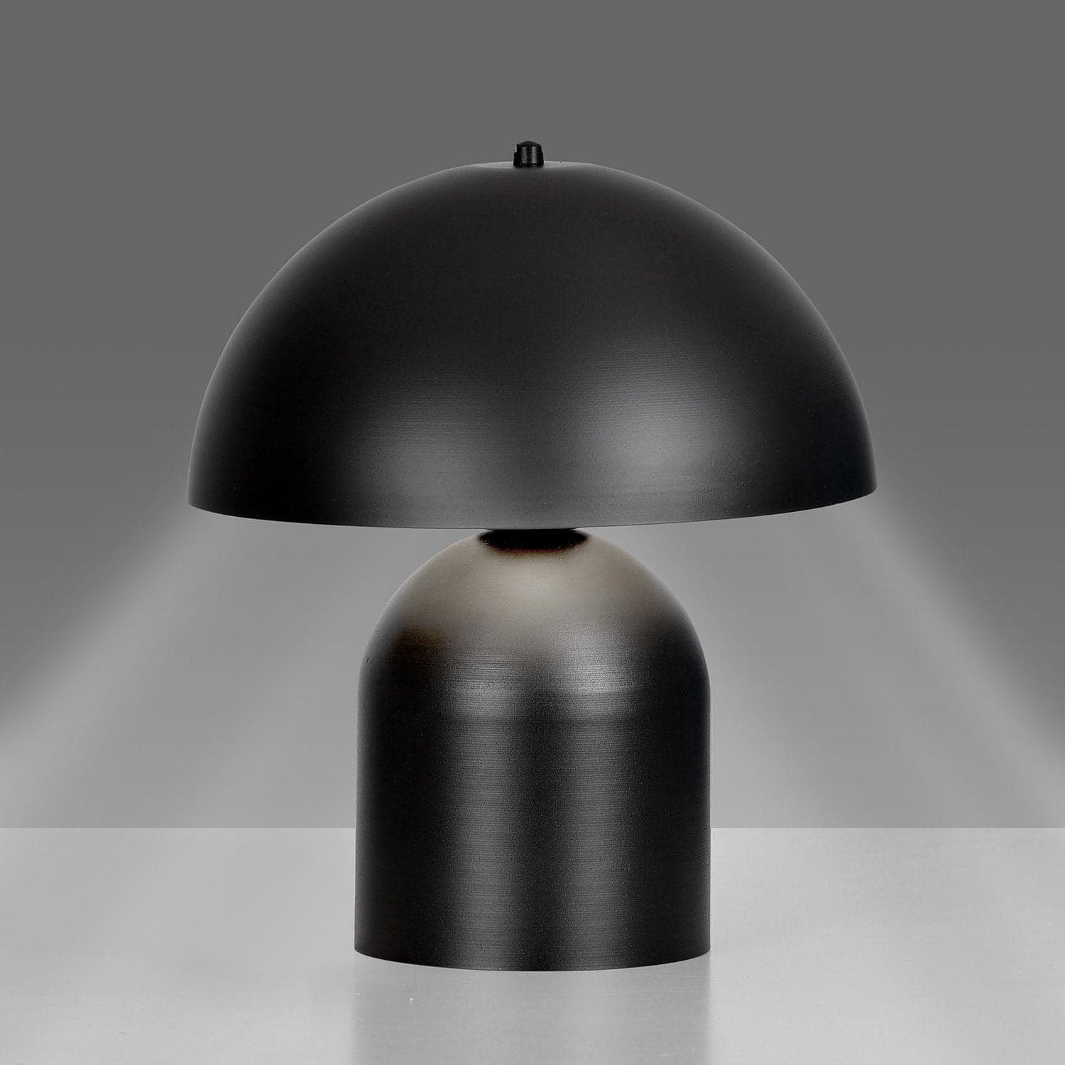 Lampada Da Tavolo Nordica Kava 1 Luce In Acciaio Nero in Lampade da tavolo e abat-jour LuceArt - Montecorvino Pugliano, commercioVirtuoso.it
