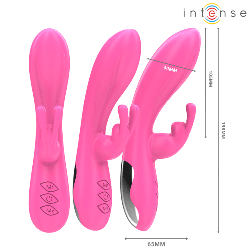 INTENSE - VIBRATORE RANDALL RABBIT 10 VIBRAZIONI ROSA in Vibratori Rabbit Desideria Shop - Latina, commercioVirtuoso.it