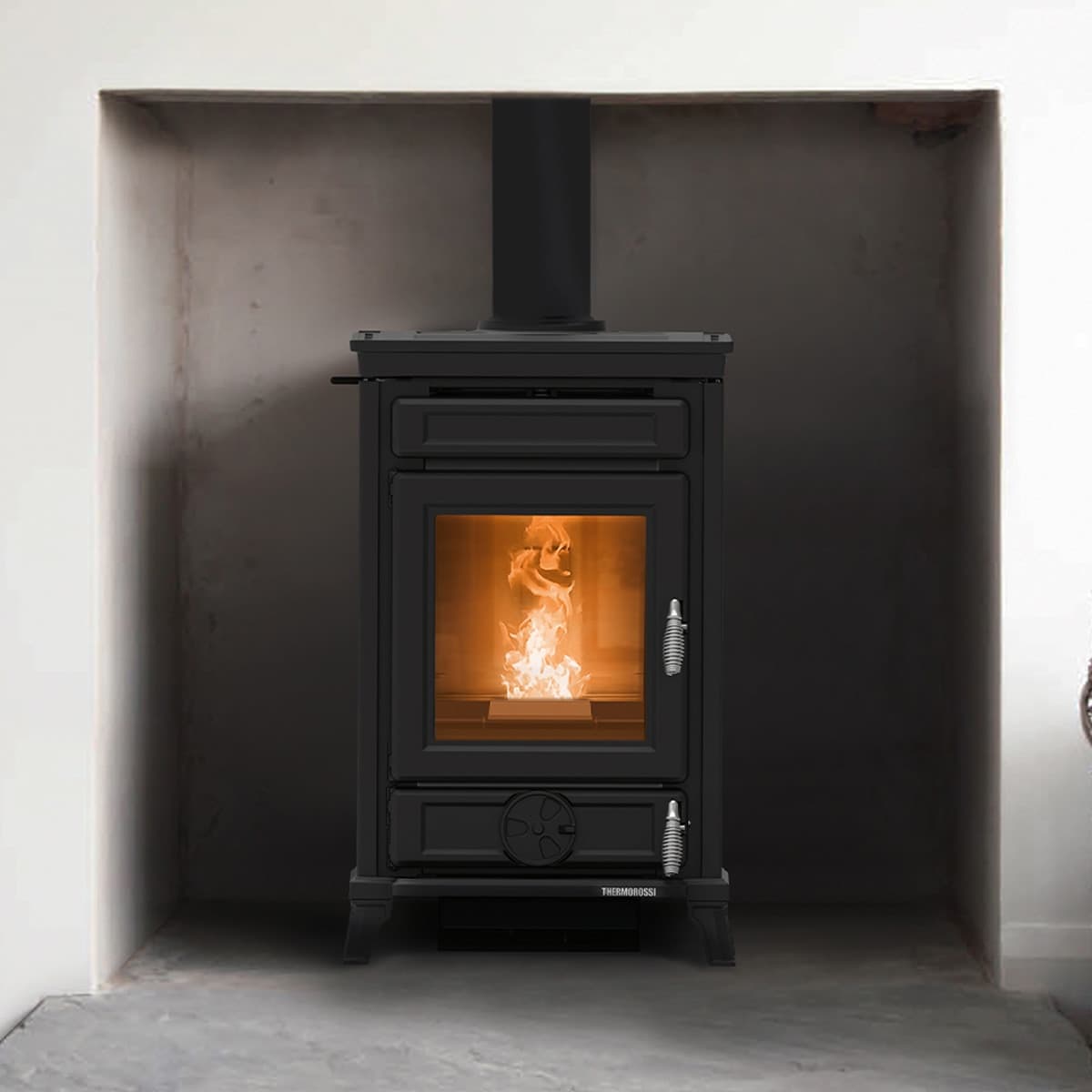 Thermorossi Stufa a Pellet CHICCA 7.9kW in Sigillanti per caminetto e forno Masterbrico - Longobardi, commercioVirtuoso.it