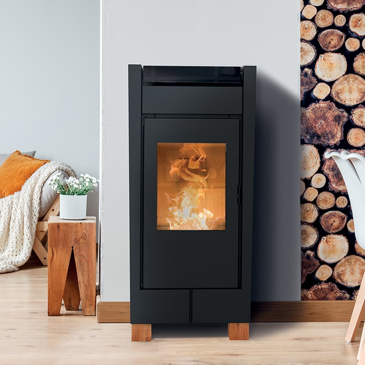 Thermorossi Stufa a Pellet Canalizzabile Movida 10.4kW in Accessori e parti per riscaldamenti Masterbrico - Longobardi, commercioVirtuoso.it