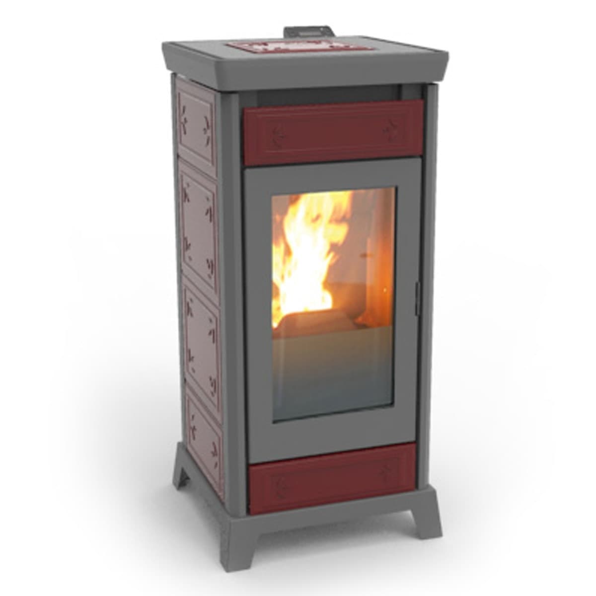 Thermorossi Stufa a Pellet Canalizzabile Kokkola Plus 10.2kW in Sigillanti per caminetto e forno Masterbrico - Longobardi, commercioVirtuoso.it