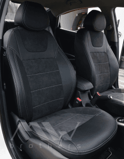 Coprisedili su misura per Hyundai Accent 4 (2011-2017), Berlina 3 volumi in Set per interni Autooggetti.it - Roma, commercioVirtuoso.it